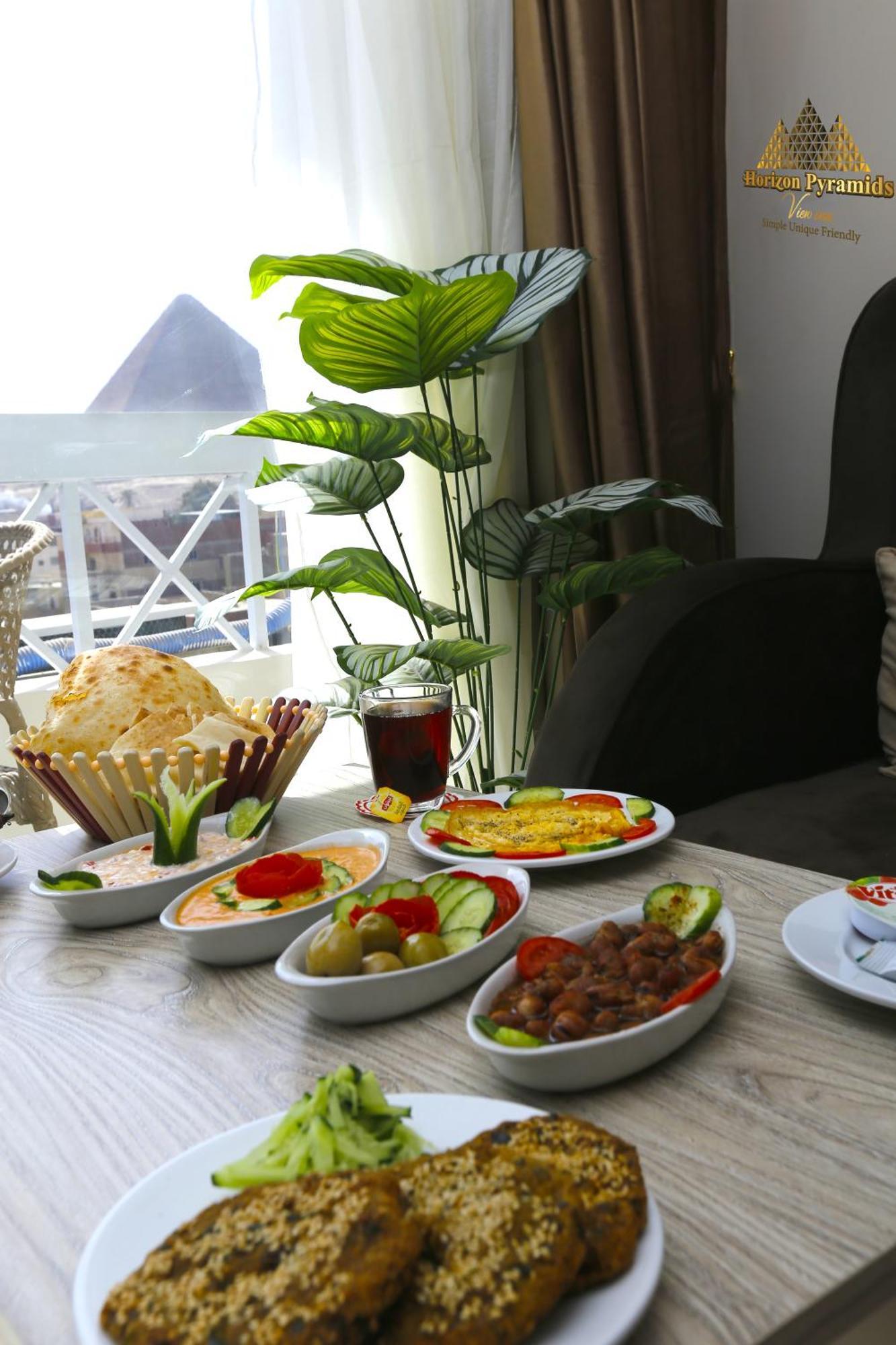Horizon Pyramids View Inn Kafrat al Jabal Екстер'єр фото