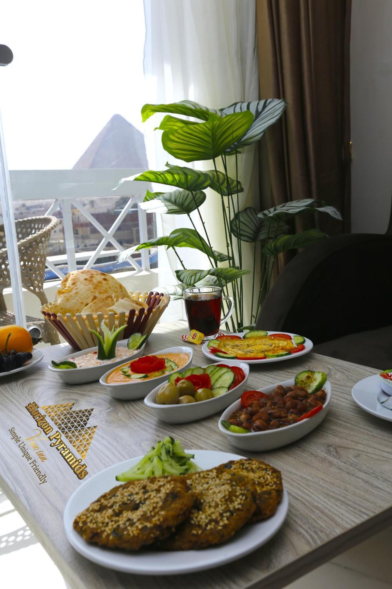 Horizon Pyramids View Inn Kafrat al Jabal Екстер'єр фото