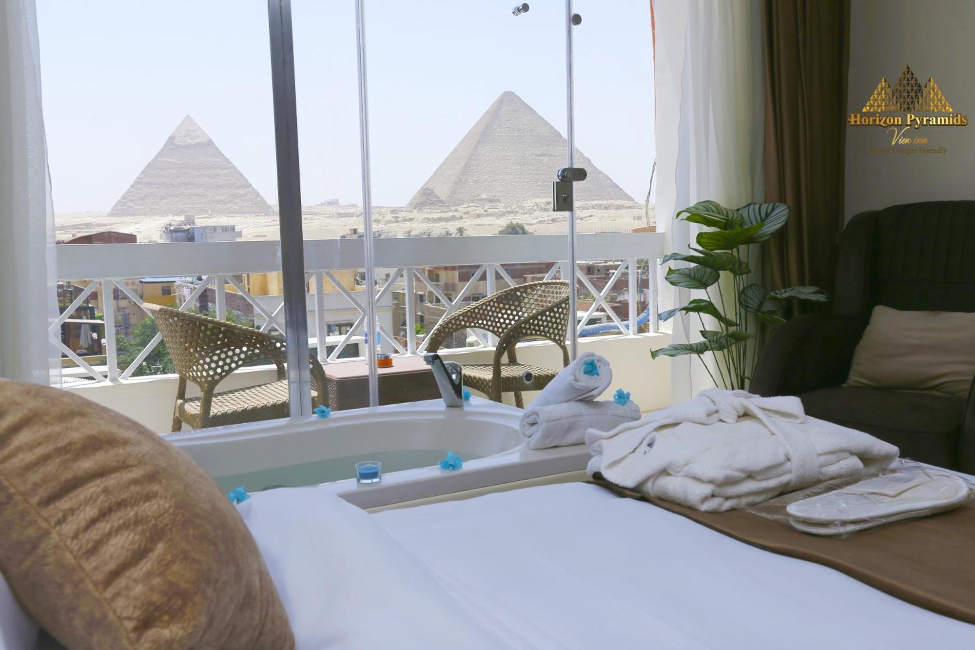 Horizon Pyramids View Inn Kafrat al Jabal Екстер'єр фото