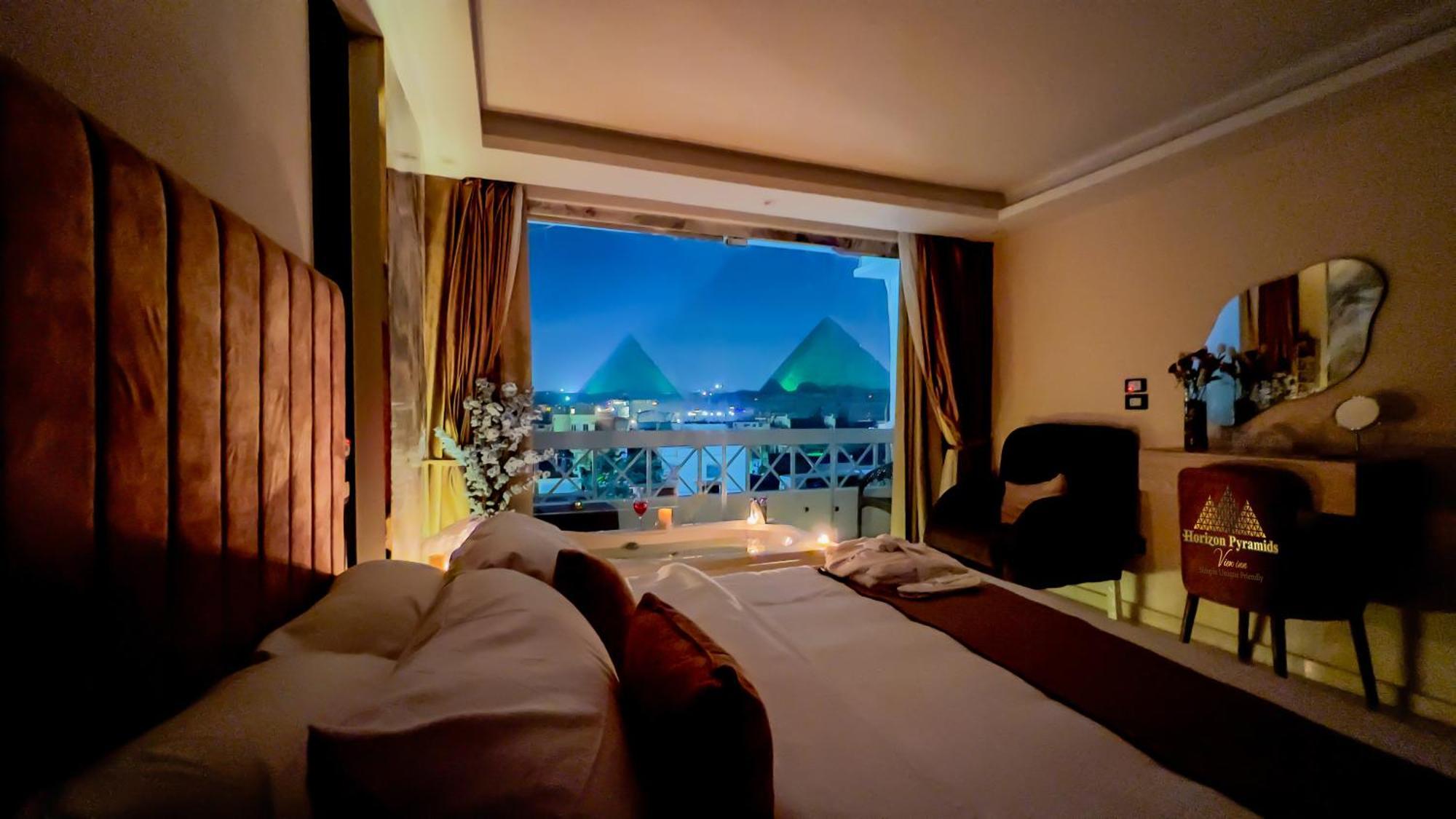 Horizon Pyramids View Inn Kafrat al Jabal Екстер'єр фото