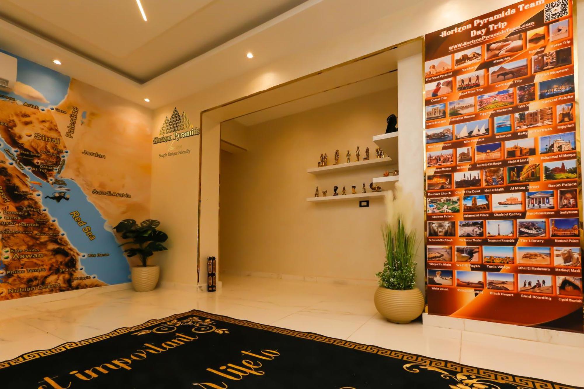 Horizon Pyramids View Inn Kafrat al Jabal Екстер'єр фото
