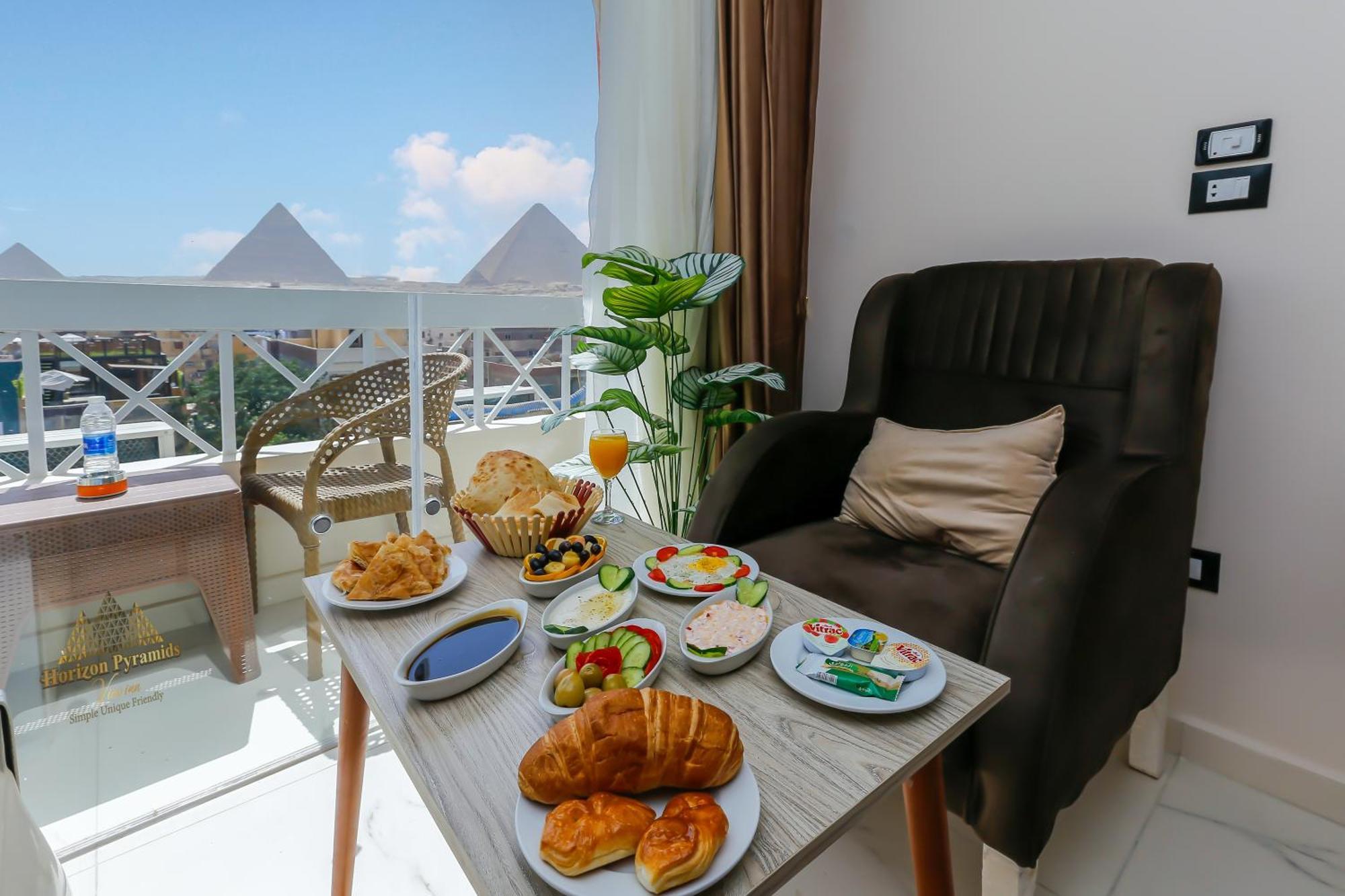 Horizon Pyramids View Inn Kafrat al Jabal Екстер'єр фото
