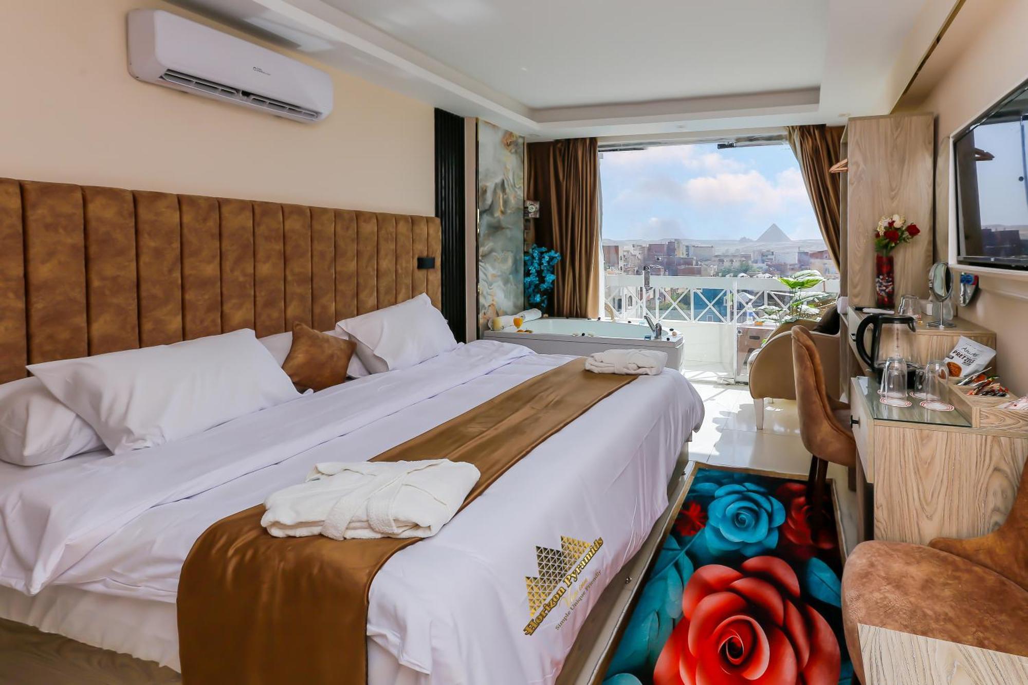 Horizon Pyramids View Inn Kafrat al Jabal Екстер'єр фото